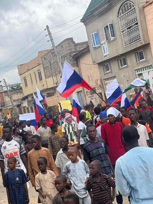 Akinterinwa reveals identities of protesters flying Russian flag in Kano, Zamfara