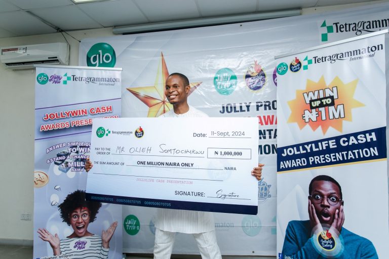 First Millionaire Emerges In Glo Jolly Win Promo
