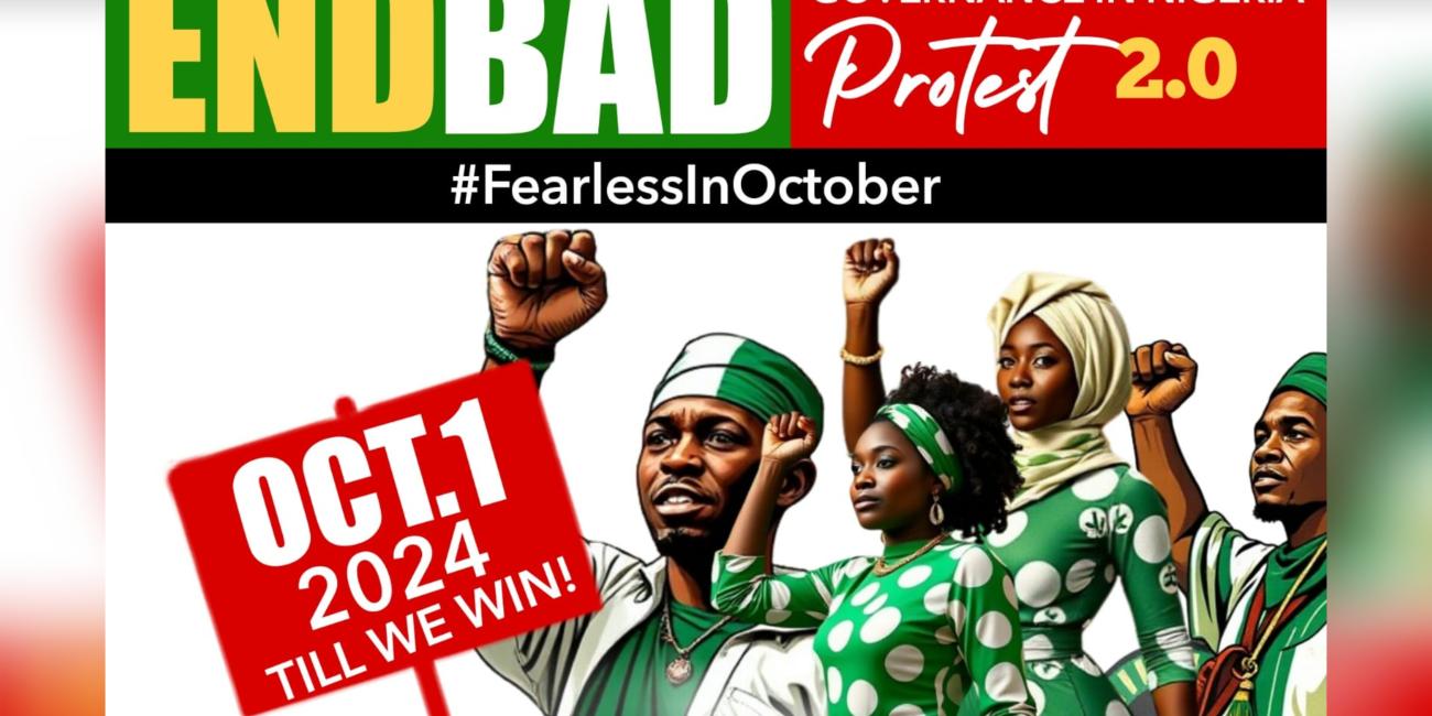 #FearlessOctober1 protest to hold at Eagle Square