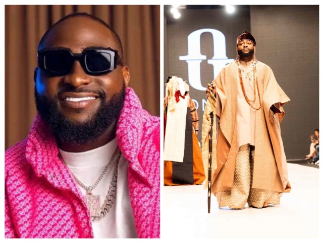 Davido surprises fans with runway debut at lagos fashion week 2024 for Ugo Monye(Video)