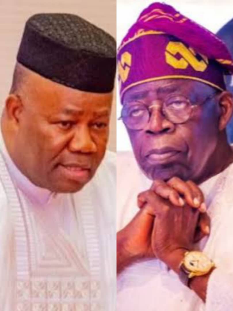 TINUBU, AKPABIO ALLEGEDLY ON WAR PATH OVER N687BILLION PADDED INTO THE 2024 BUDGET