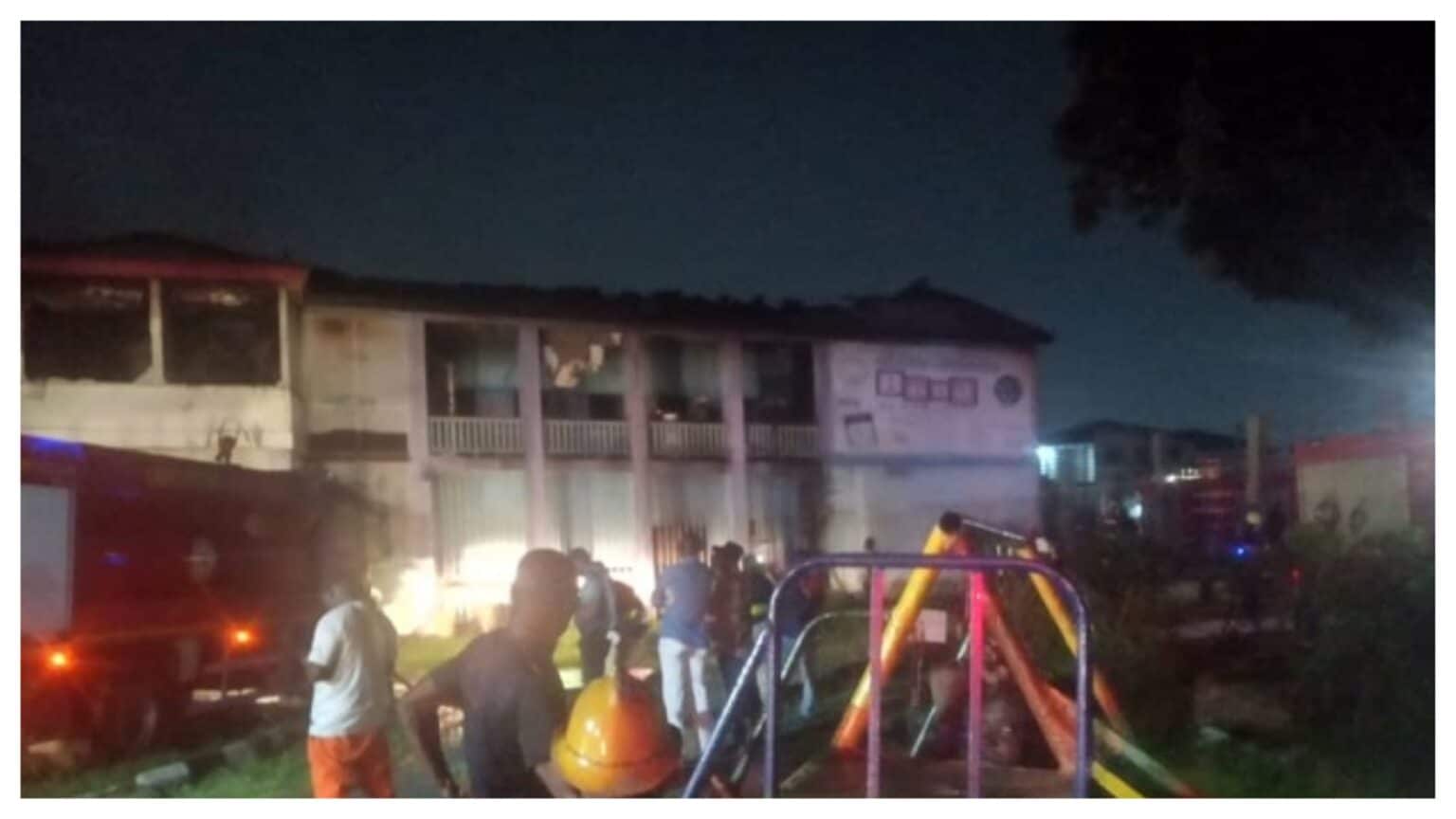 Fire guts Radio Nigeria office in Lagos