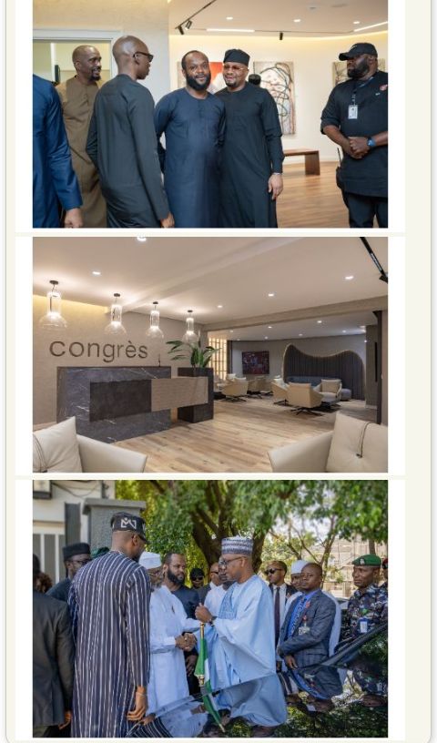 Photos From Seyi Tinubu’s E-Library Commissioning