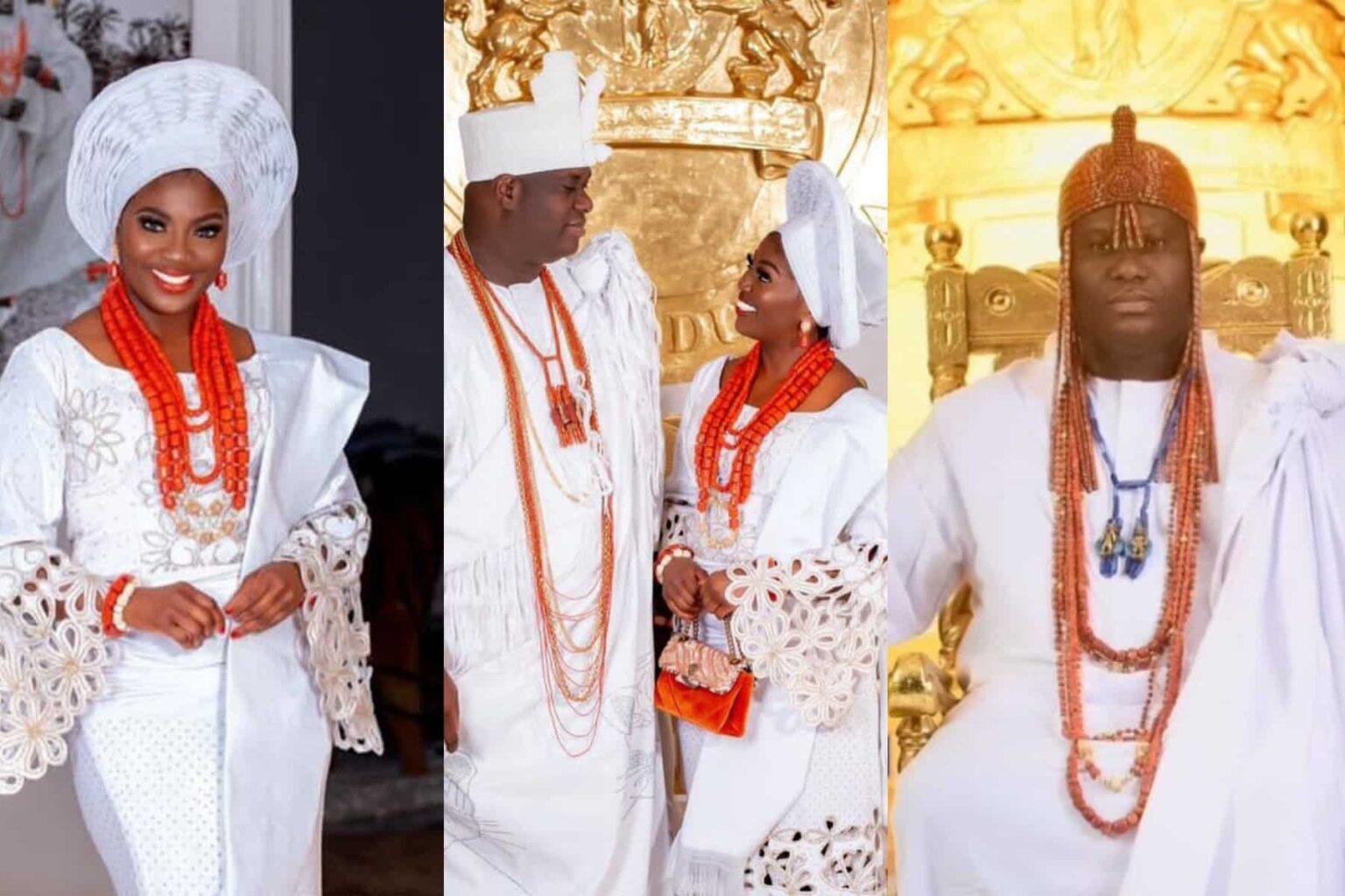 Queen Ashley celebrates Ooni’s wisdom & grace as he marks 9 years of coronation