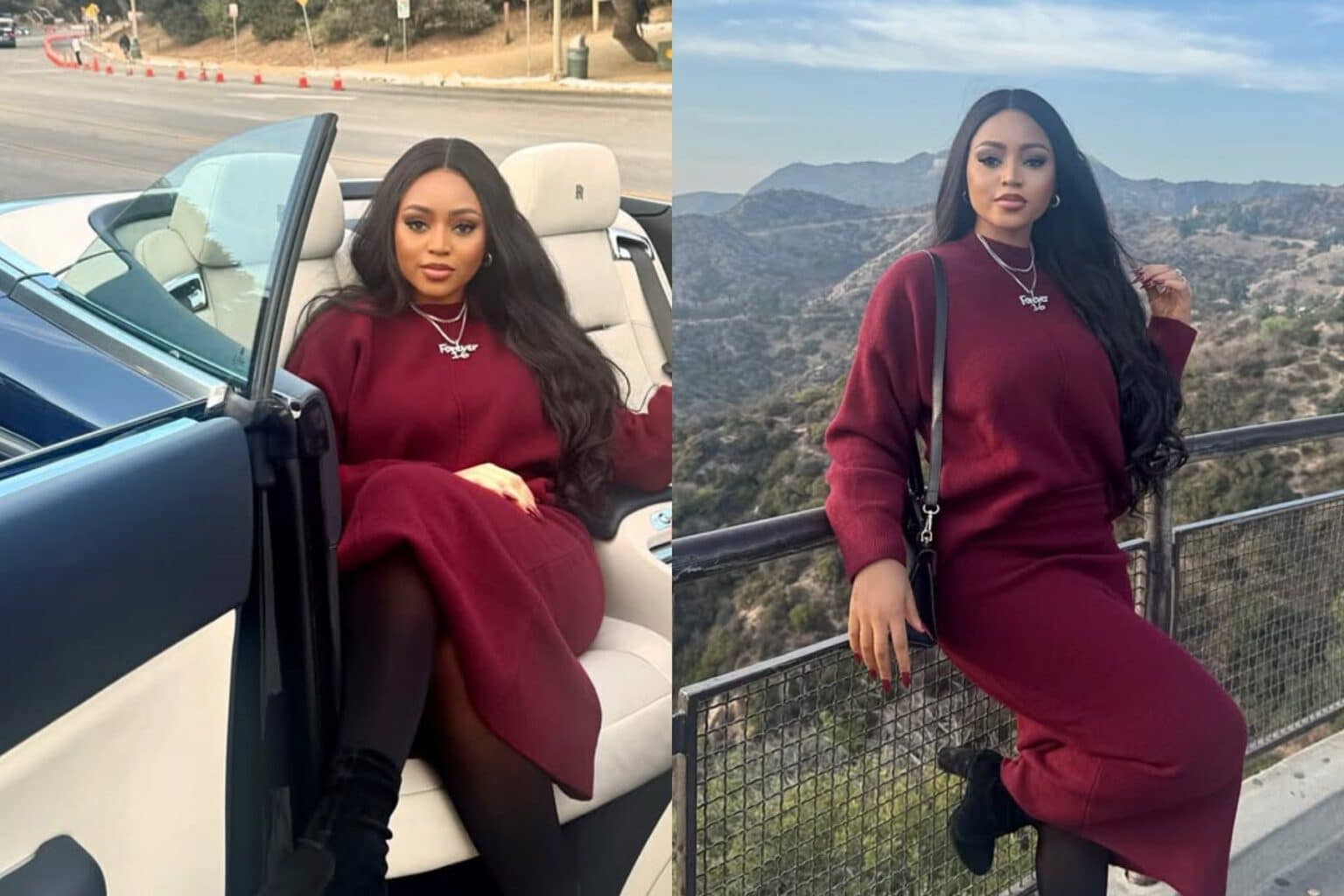 Regina Daniels reveals the best way to predict one’s future as she shares more photos from her vacation