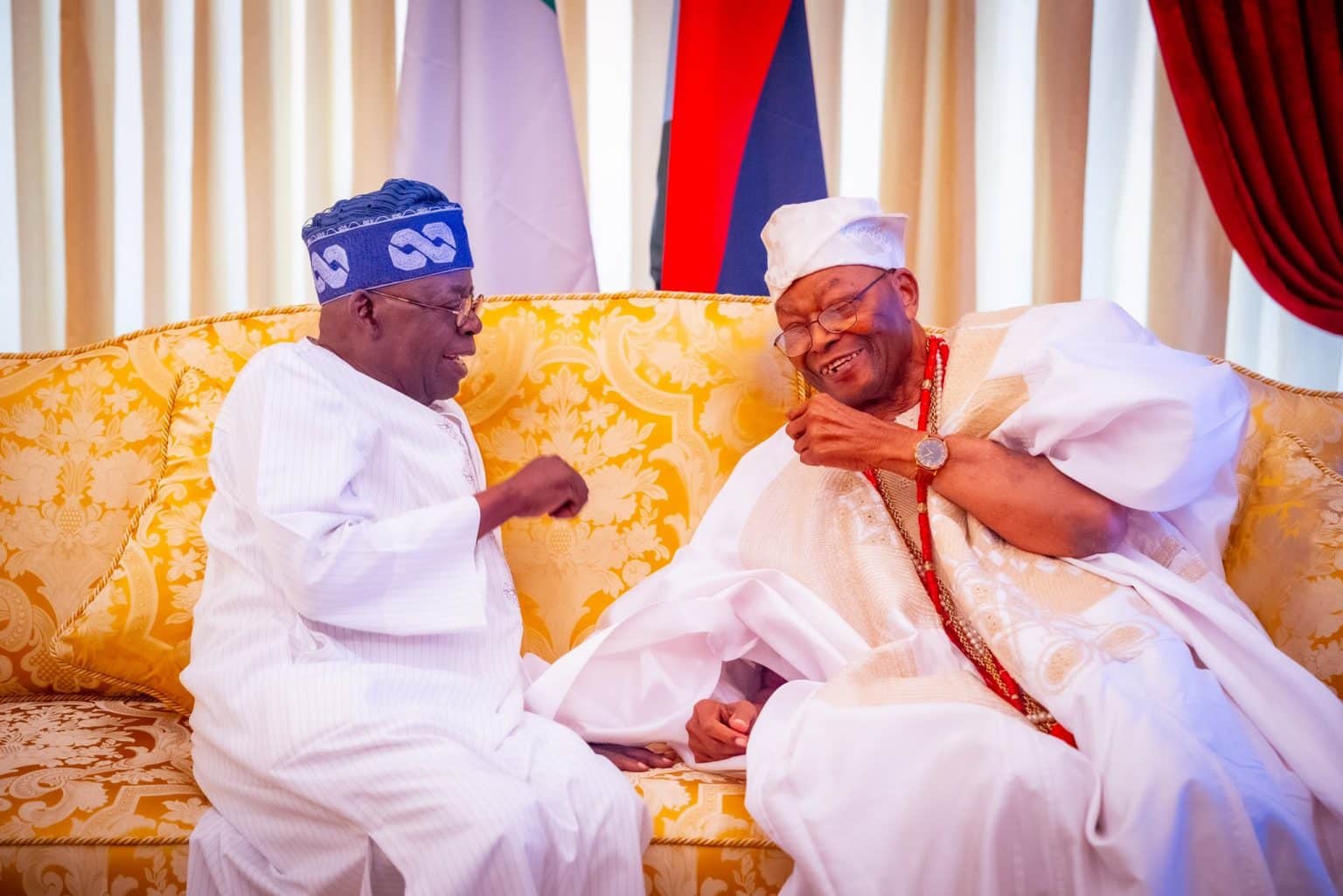 President Tinubu Hosts Awujale Of Ijebuland In Lagos (Photos)