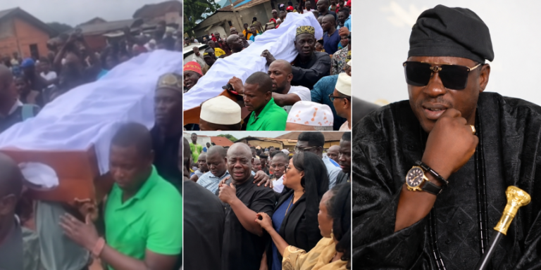 Breaking: Tears and grief filled Ilaro town as Taiwo Hassan ‘Ogogo’ laid to rest